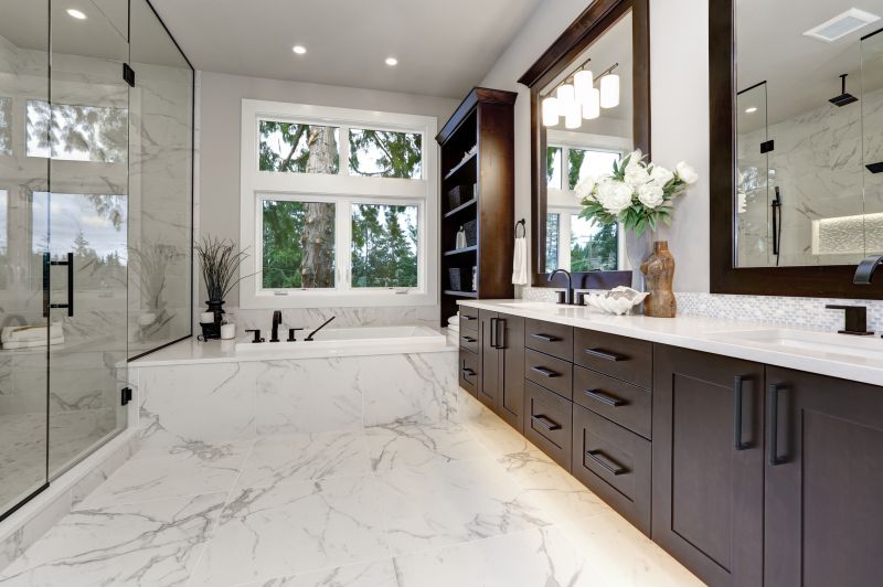 Marble Vanity Area